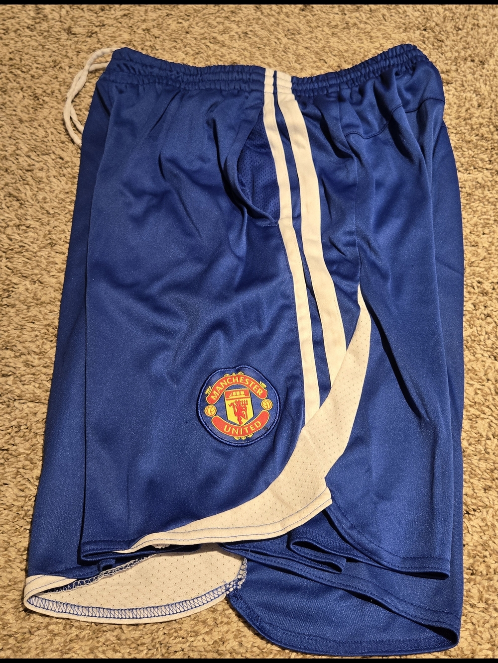 Blue Men's Athletic Shorts